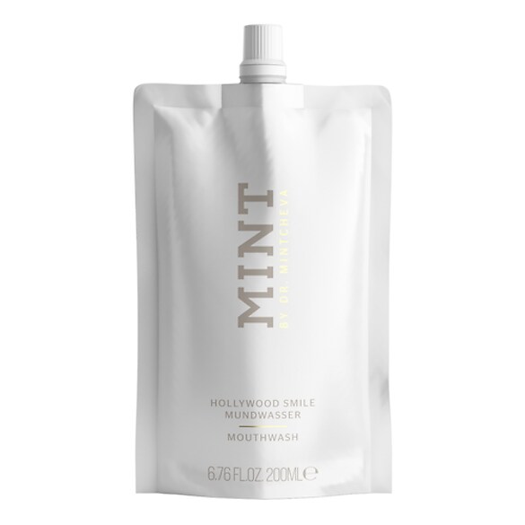 Hollywood Smile Mundwasser Refill, MINT BY DR. MINTCHEVA